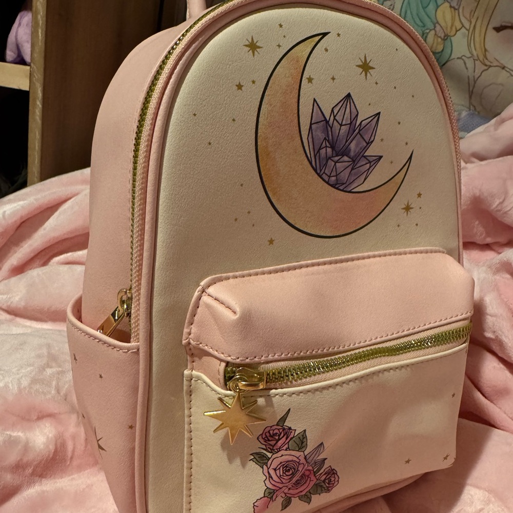 Crystals & Moon Mini Backpack - image 2